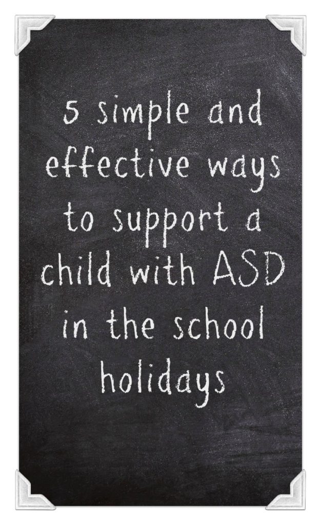 ways to support a child with ASD