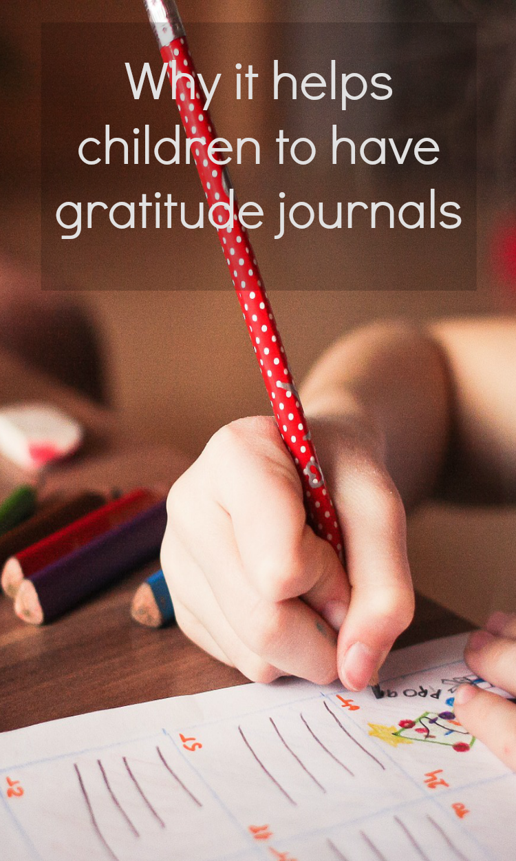 Gratitude journals for children